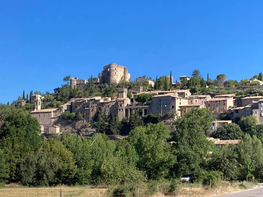 La Vue Est Belle Leilighet Montbrun-les-Bains Eksteriør bilde